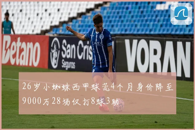26岁小蜘蛛西甲球荒4个月身价降至9000万28场仅打8球3助
